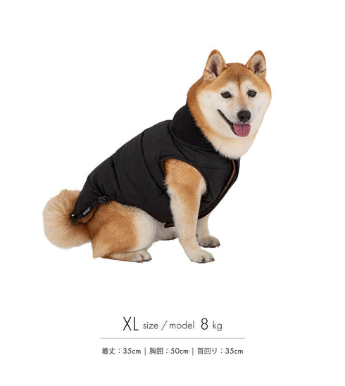 MANDARINE BROTHERS リバーシブルダウンベスト/REVERSIBLE DOWN VEST